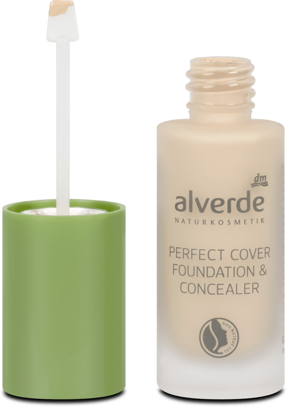 alverde NATURKOSMETIK makeup & concealer Perfect 10 Vanilla, 20 ml