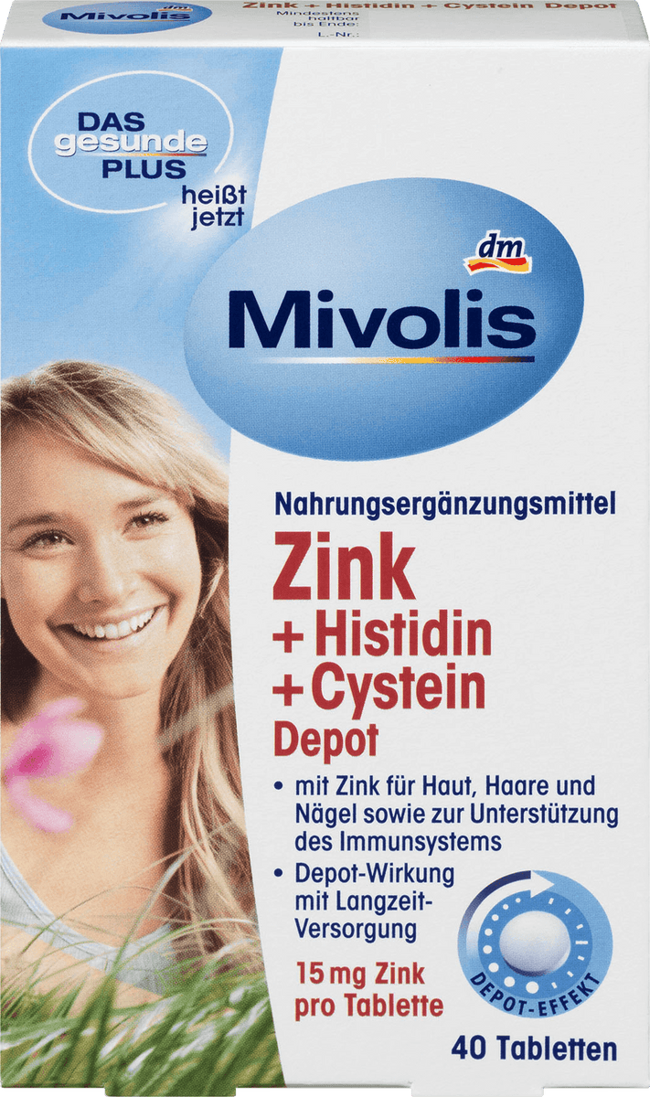 Mivolis Capsules de dépôt Zinc + C, Mivolis à prix pas cher