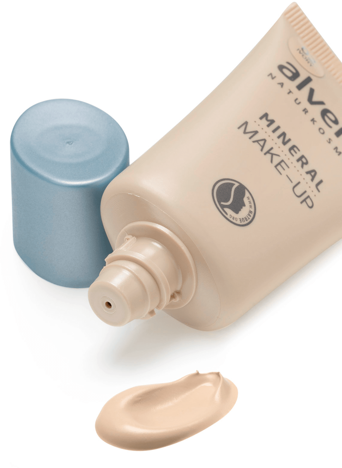 alverde NATURKOSMETIK mineral makeup 02 Ivory, 30 ml