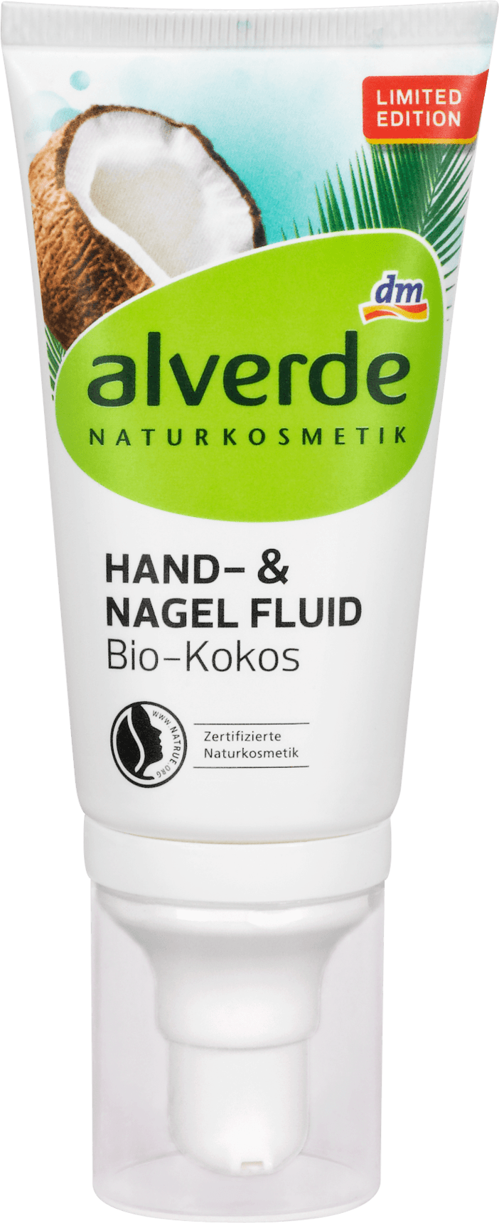 alverde NATURKOSMETIK hand cream 2-in-1, 50 ml