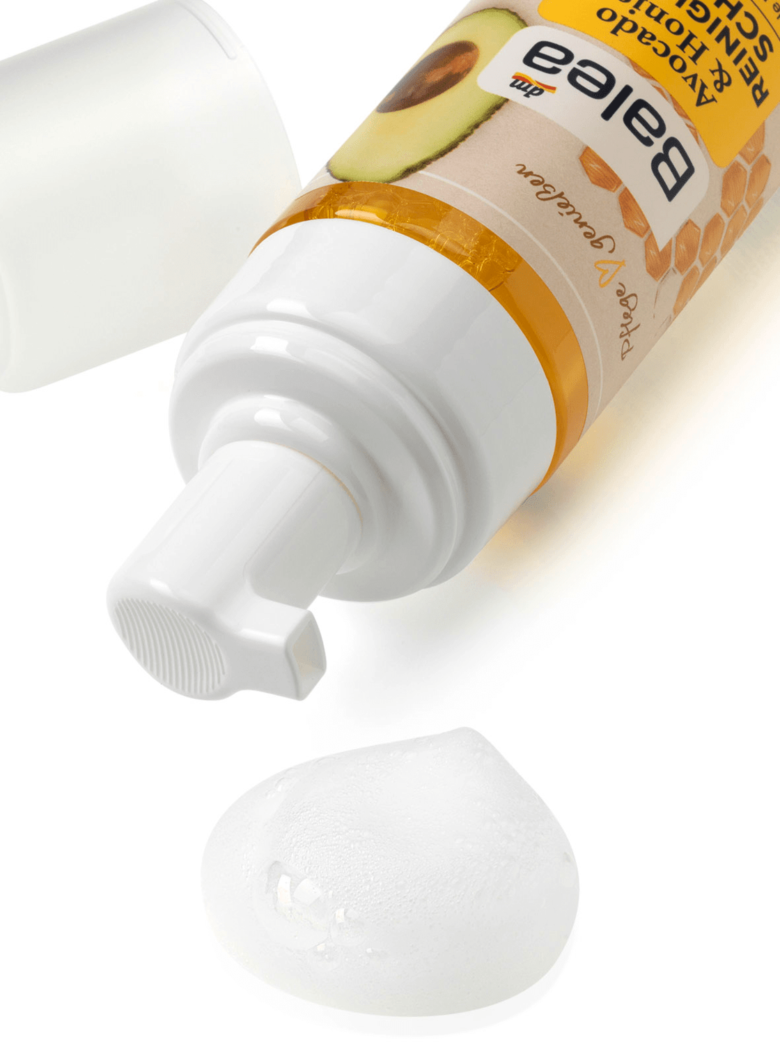 Balea avocado & honey skin cleansing foam, 150 ml