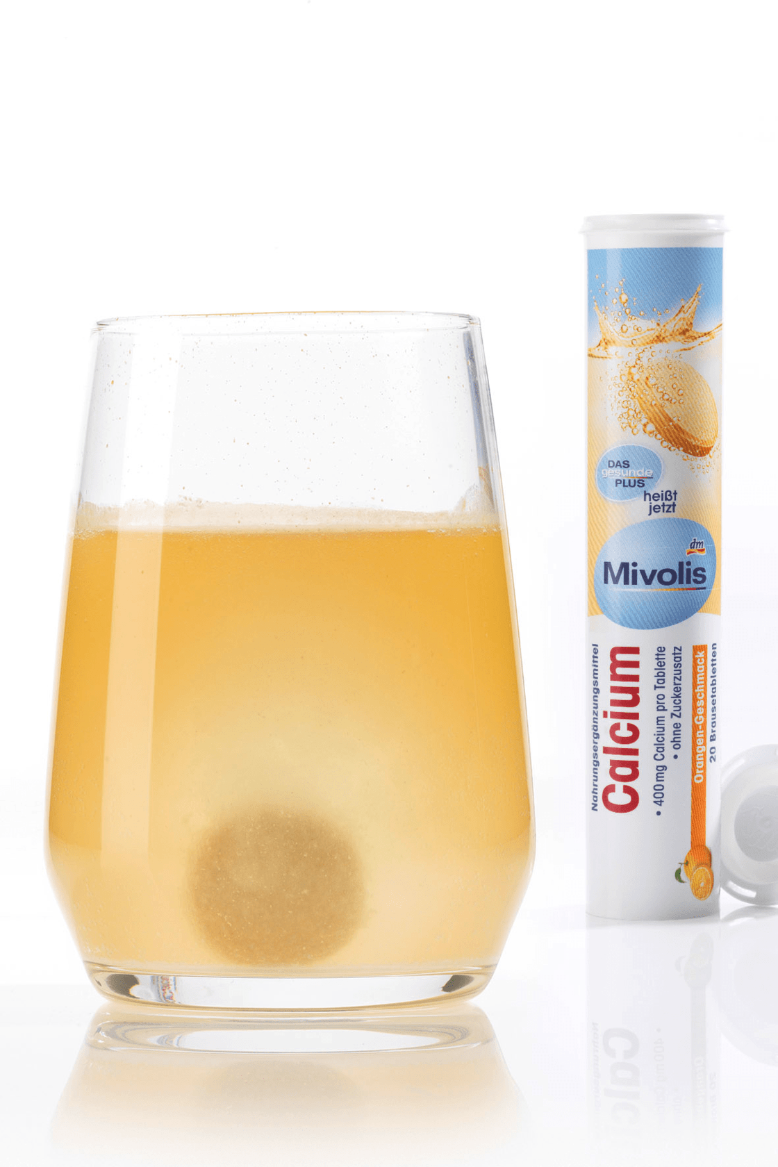 Mivolis calcium 82 g effervescent tablets