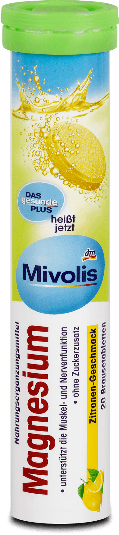 Mivolis magnesium, 80 effervescent tablets (4 pack)