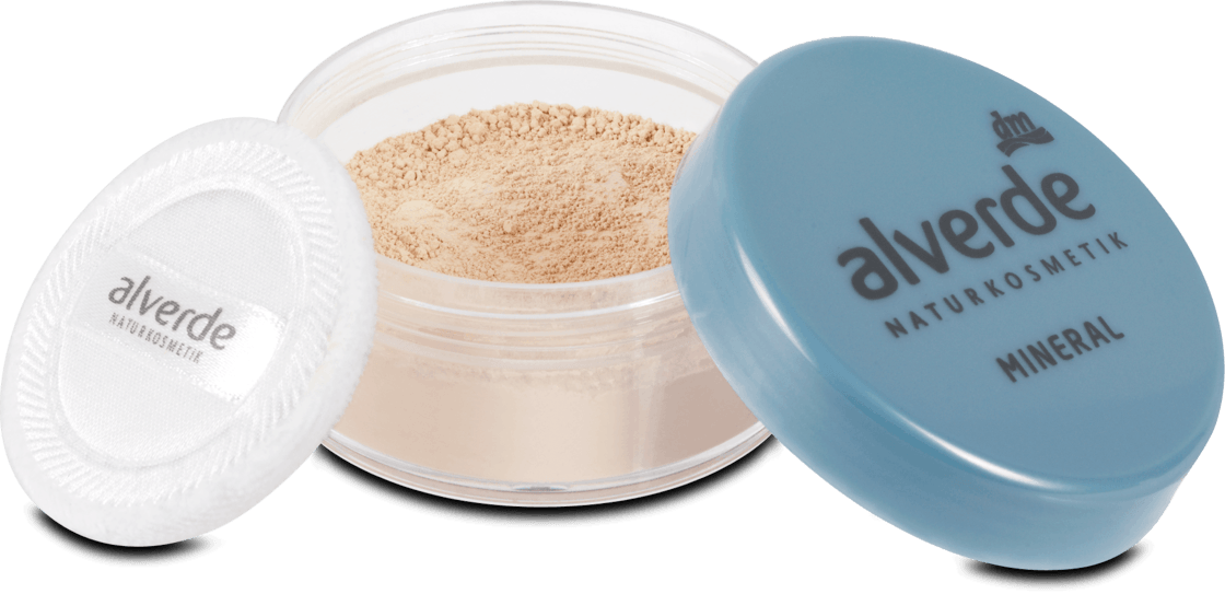 alverde NATURKOSMETIK mineral powder 01 Porcelain, 10 g