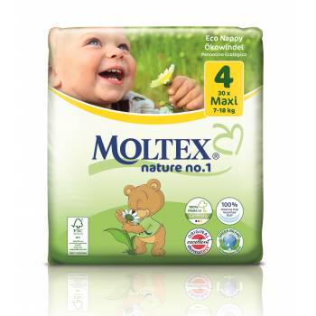 Moltex nature no.1 Maxi 7-18 kg diapers 30 p