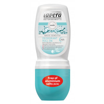 Lavera Basis Sensitive Roll on Deodorant 50 ml - mydrxm.com