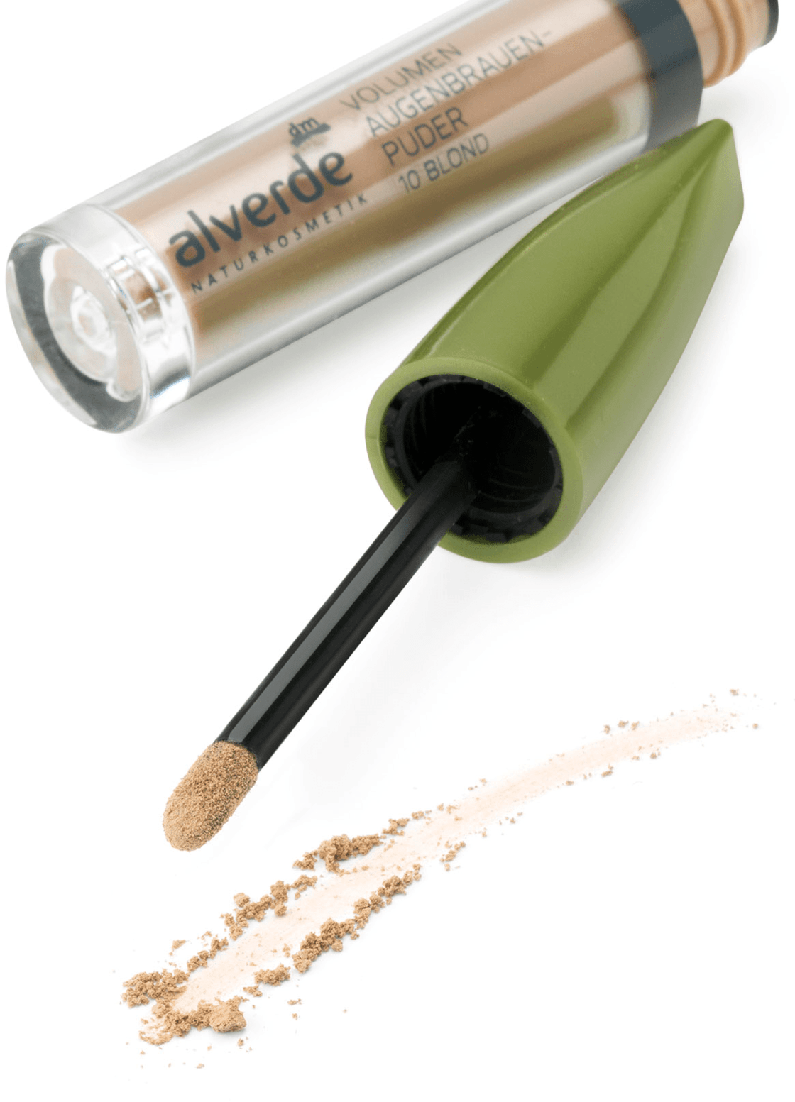 alverde NATURKOSMETIK eyebrow powder 10 blond
