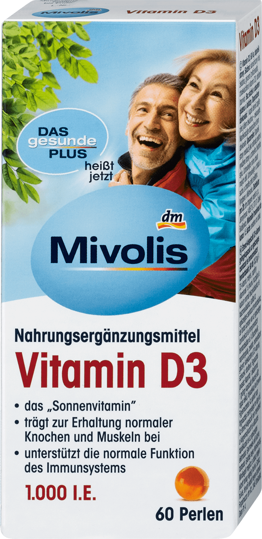 Mivolis vitamin D3, 60 tablets