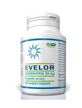 Evelor resveratrol 50 mg 90 tablets