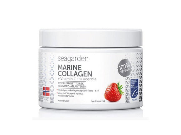Seagarden Marine Collagen + Vitamin C 150g Strawberry