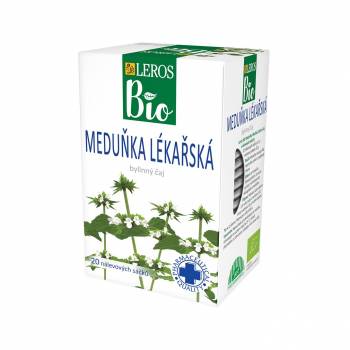 Leros BIO Lemon balm tea bags 20 x 1 g - mydrxm.com