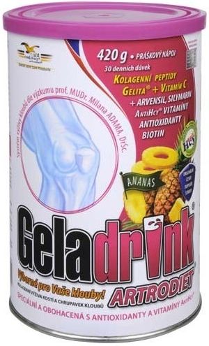 Geladrink Artrodiet pineapple drink 420 g - mydrxm.com
