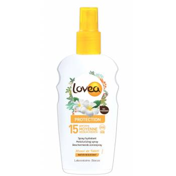 Lovea SPF15 waterproof suntan lotion spray 200 ml