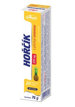 Vitar Magnesium 375 mg pineapple 20 effervescent tablets