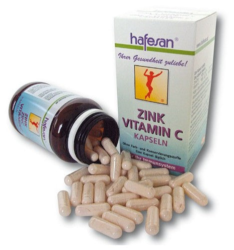 Hafesan zinc vitamin C 60 Capsules