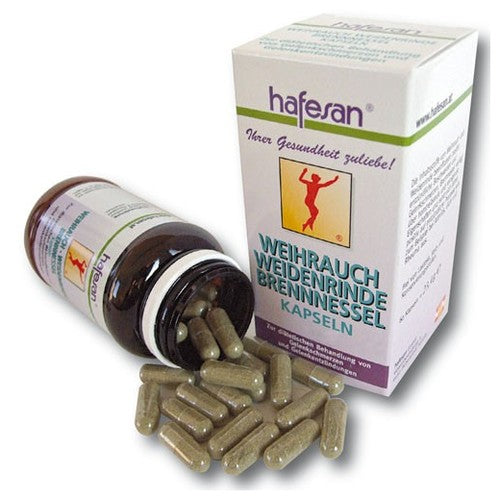 Hafesan frankincense willow bark nettle 60 Capsules