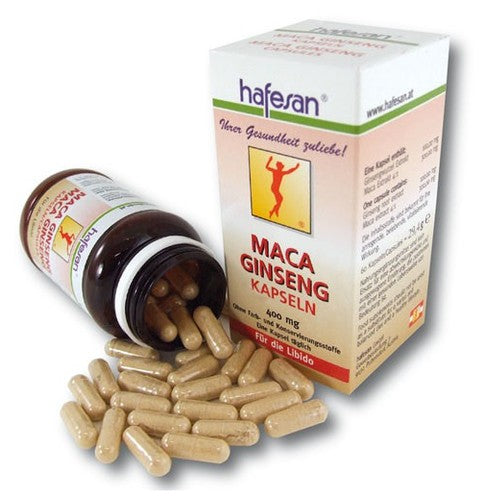 Hafesan Maca-Ginseng 400 mg 60 capsules
