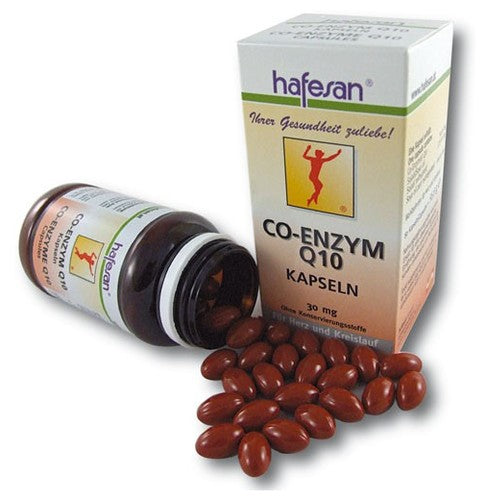 Hafesan Co-Enzyme Q10 - 30mg 80 capsules