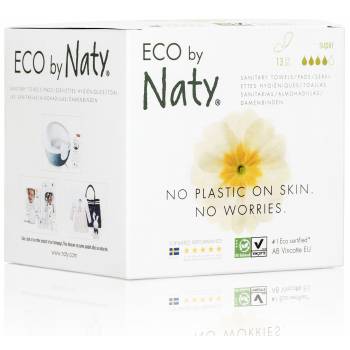 ECO by Naty Sanitary Towels 13 pcs - mydrxm.com