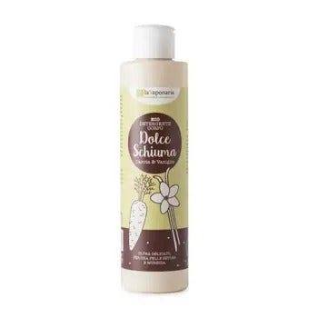 laSaponaria Gentle cleansing shower gel with carrots and vanilla BIO 200 ml