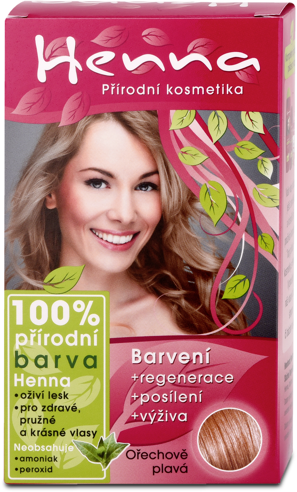 Henna 100% Natural hair color Hazelnut, 33 g