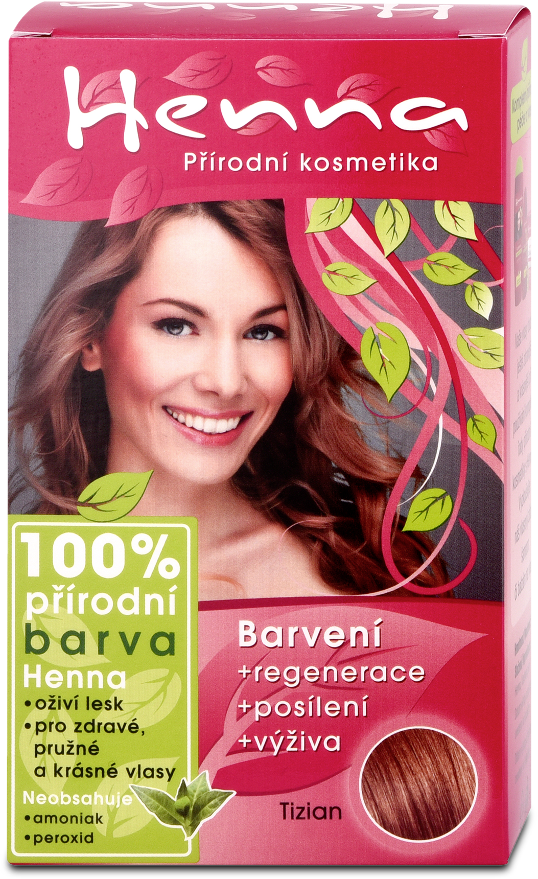 Henna 100% Natural hair color Titian, 33 g