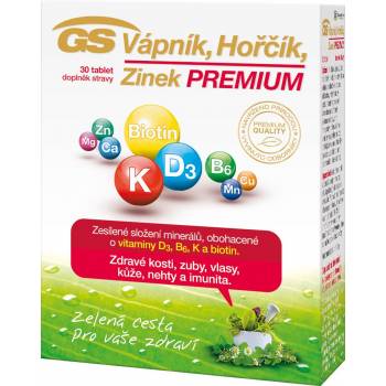 GS Calcium Magnesium Zinc PREMIUM 30 tablets - mydrxm.com
