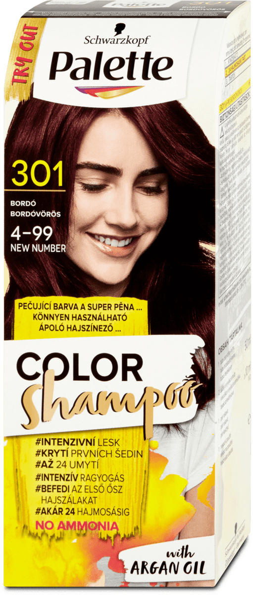 strop løn indkomst Schwarzkopf Hair Color Shampoo Bordo Dark Red 301, 70 ml – My Dr. XM