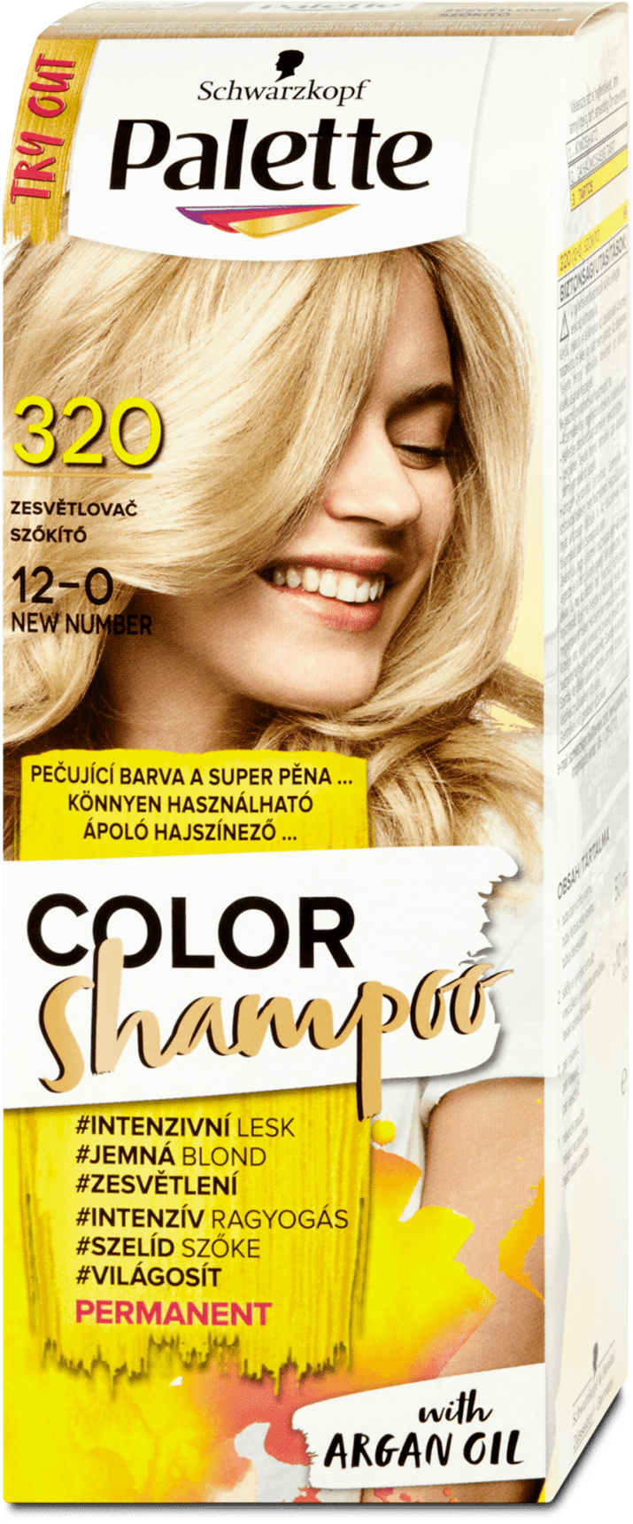 Schwarzkopf Hair Color Shampoo Lightener 320, 70 ml