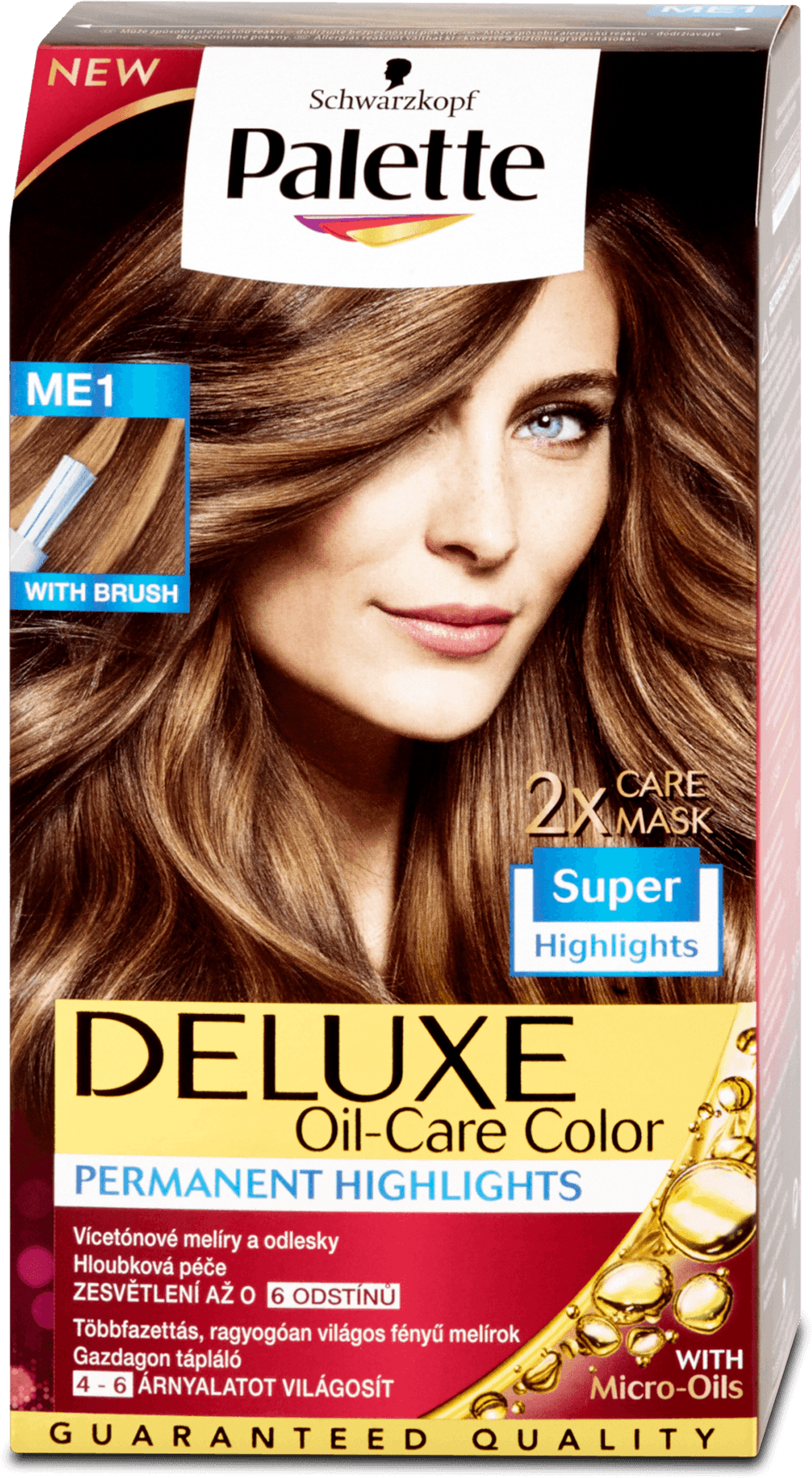 Schwarzkopf Palette Deluxe hair color Super Melír ME1, 110 ml