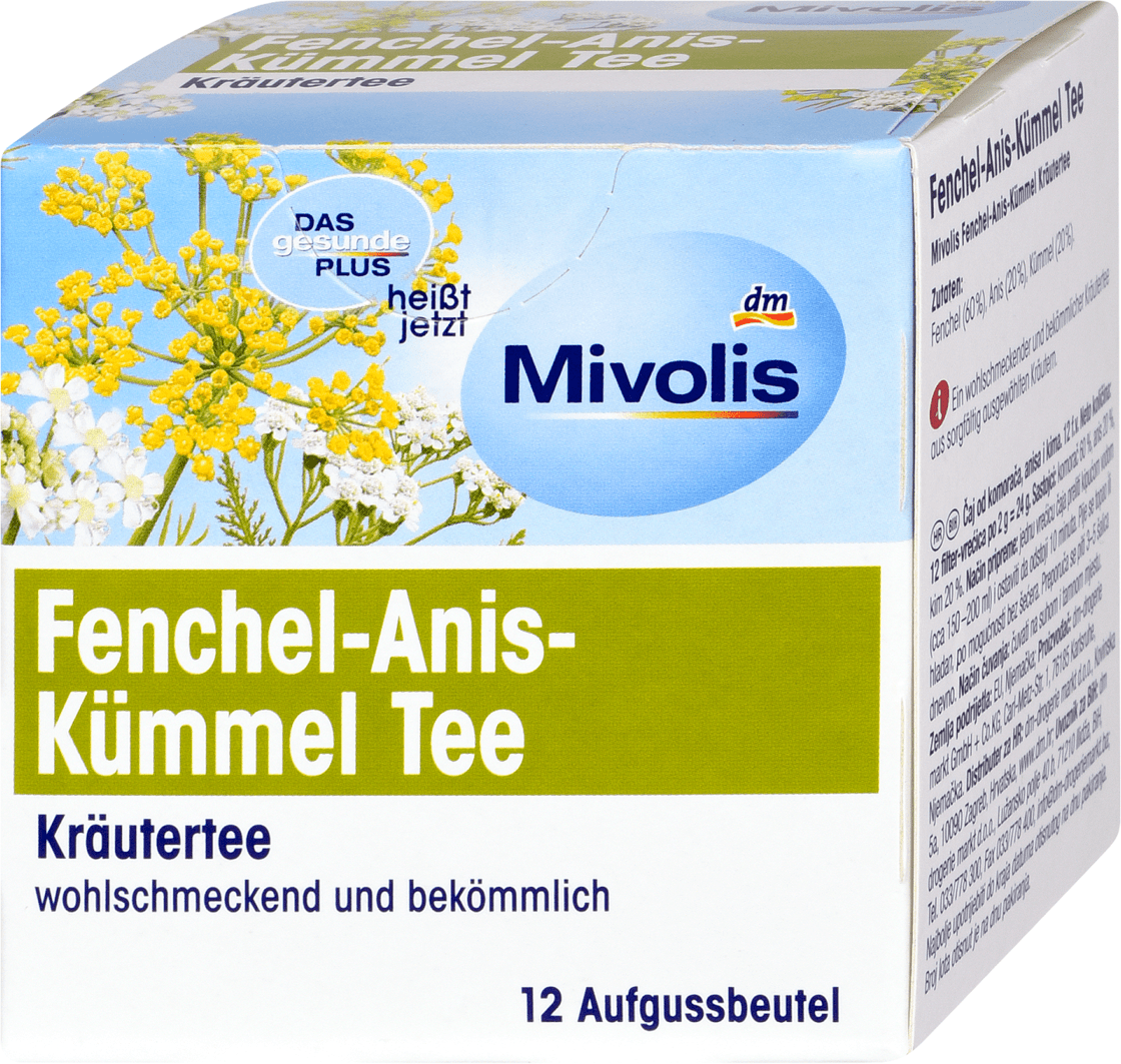 Mivolis tea with fennel, anise and cumin, 24 g
