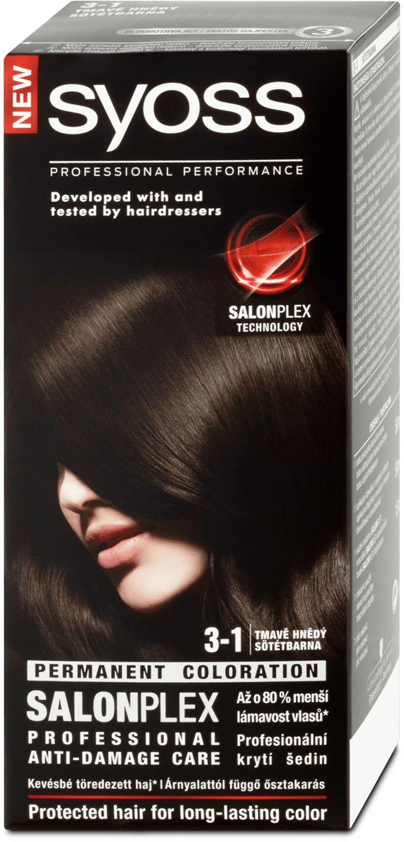 Syoss hair color Dark Brown 3-1