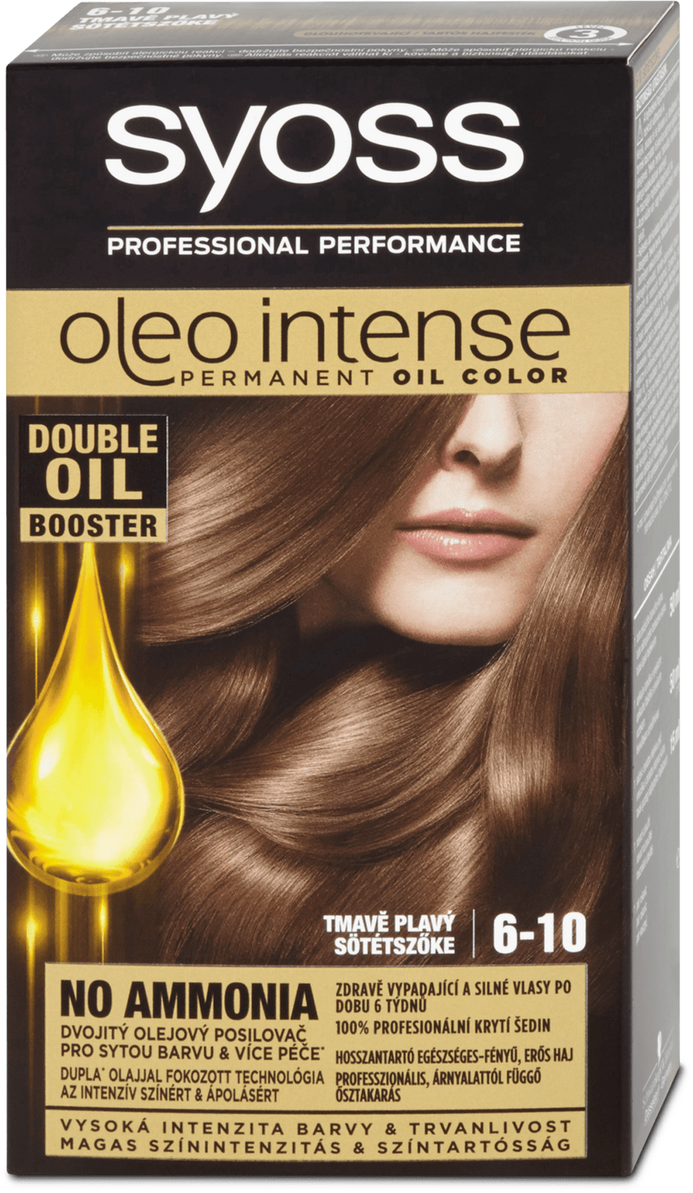 Syoss Oleo Intense hair color Dark blond 6-10, 115 ml