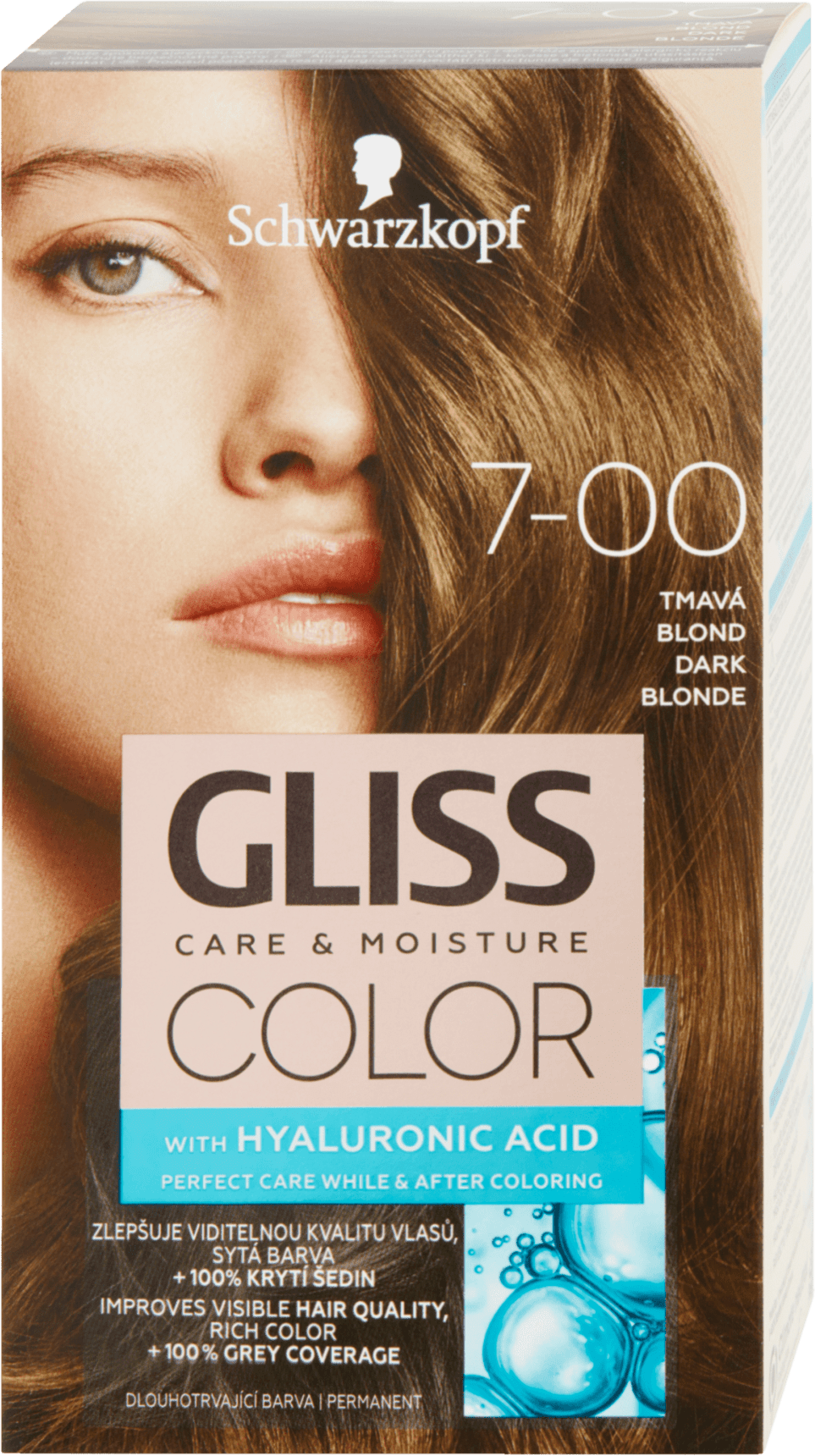 Schwarzkopf Gliss Hair Color Dark Blond 7-00
