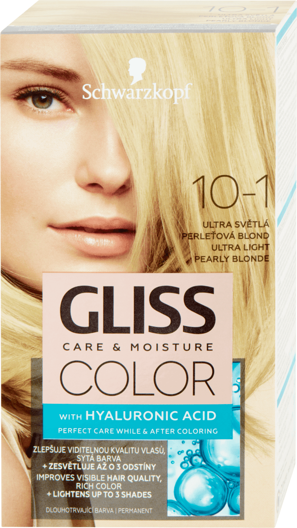 Schwarzkopf Gliss Hair Color Ultra Light Pearl Blond 10-1