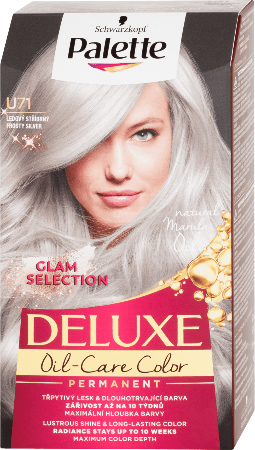 Schwarzkopf Palette Deluxe hair color Ice silver U71