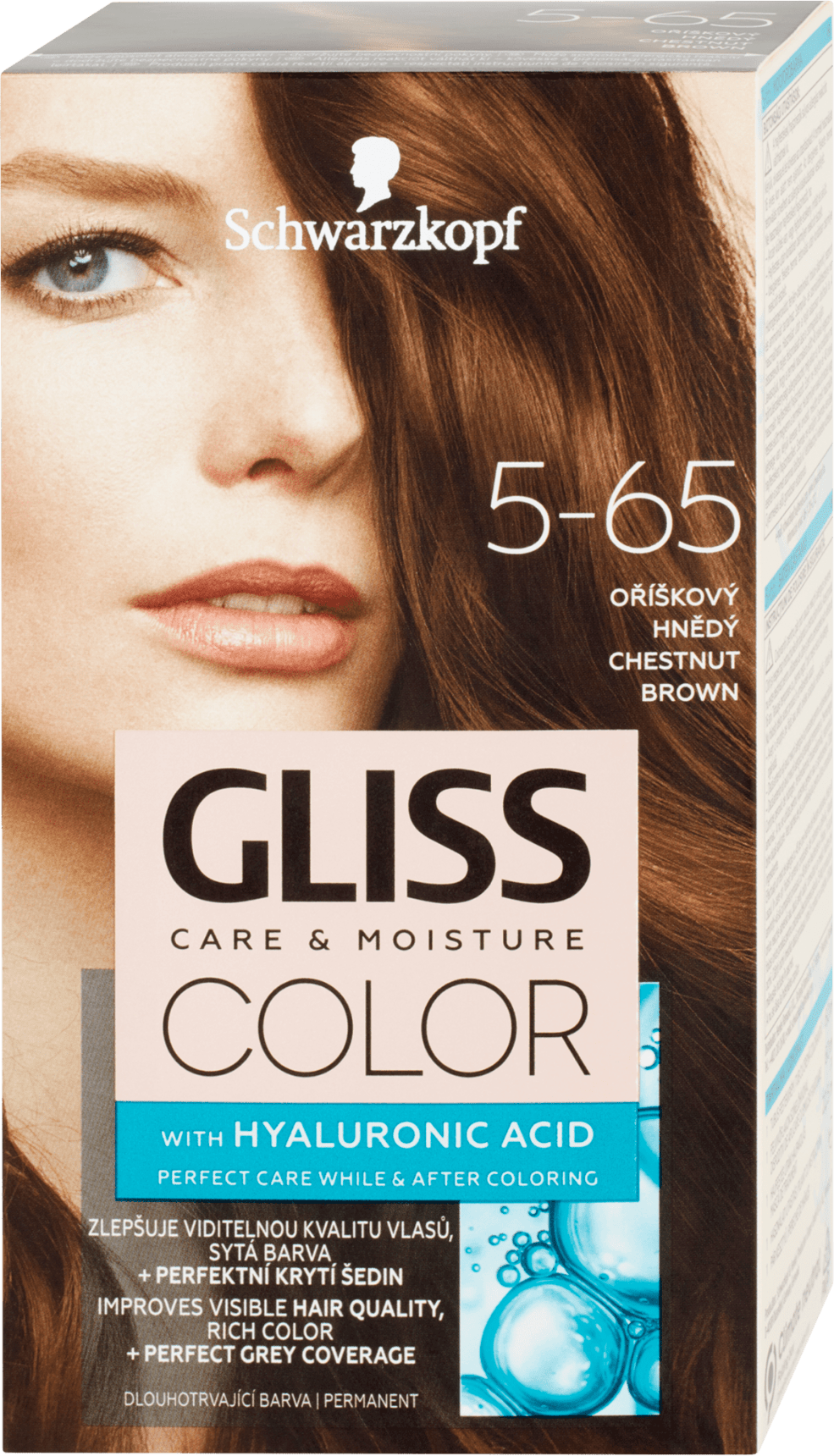 Schwarzkopf Gliss Color Hazel Brown 5-65