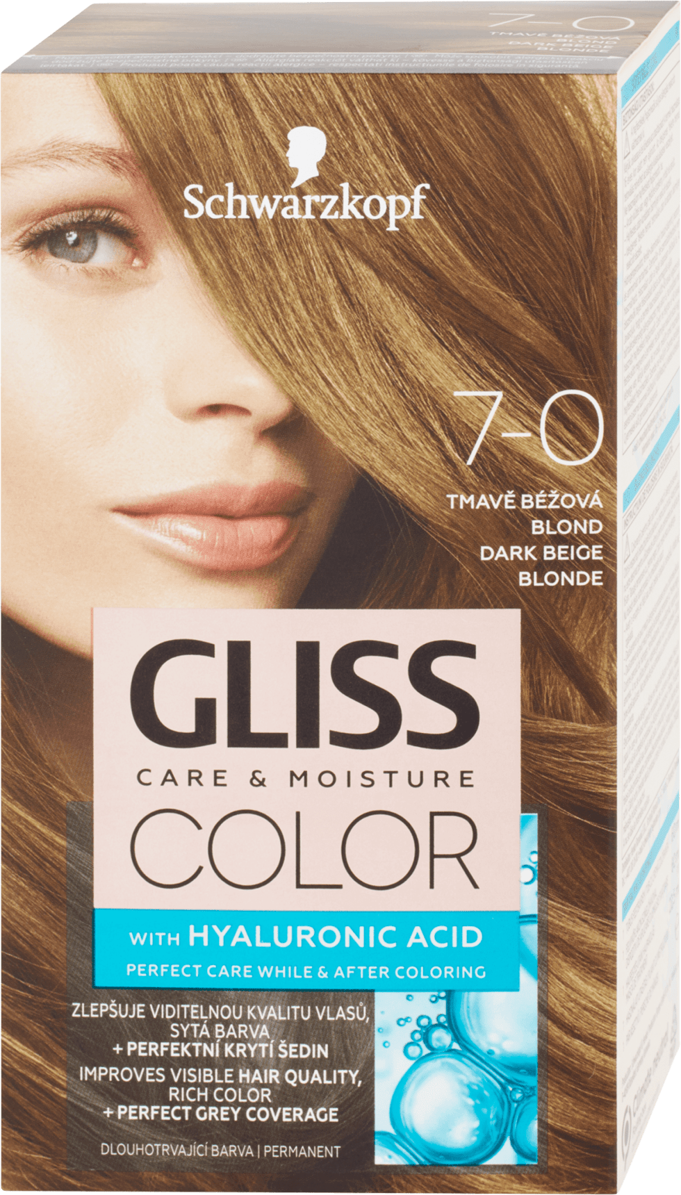 Schwarzkopf Gliss Color Dark Beige Blond 7-0