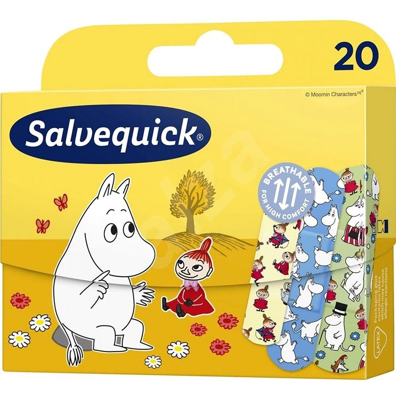 SALVEQUICK Moomin 20 pcs band aids