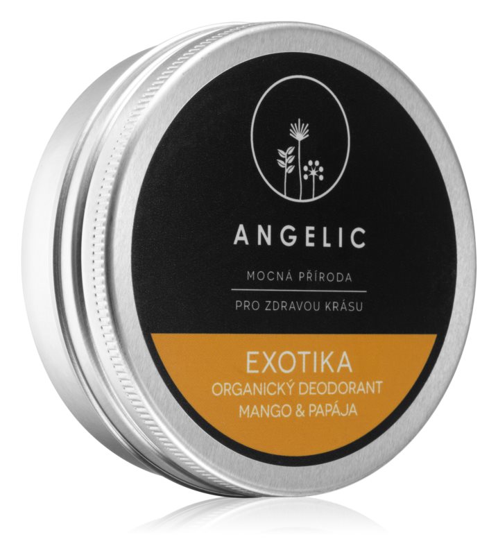 Angelic Organic Cream deodorant Exotica Mango & Papaya 50 ml
