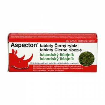 Aspecton black currant against cough 30 tablets - mydrxm.com