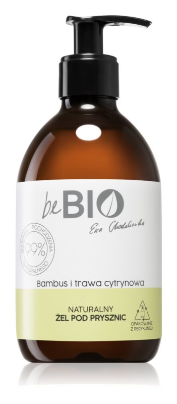 beBIO Bamboo & Lemongrass refreshing shower gel 400 ml