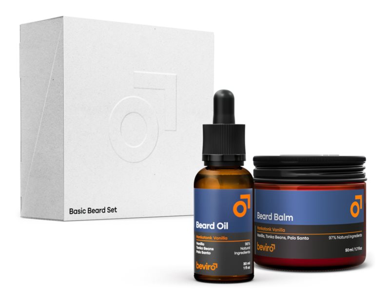 Beviro Honkatonk Vanilla Basic Beard Set