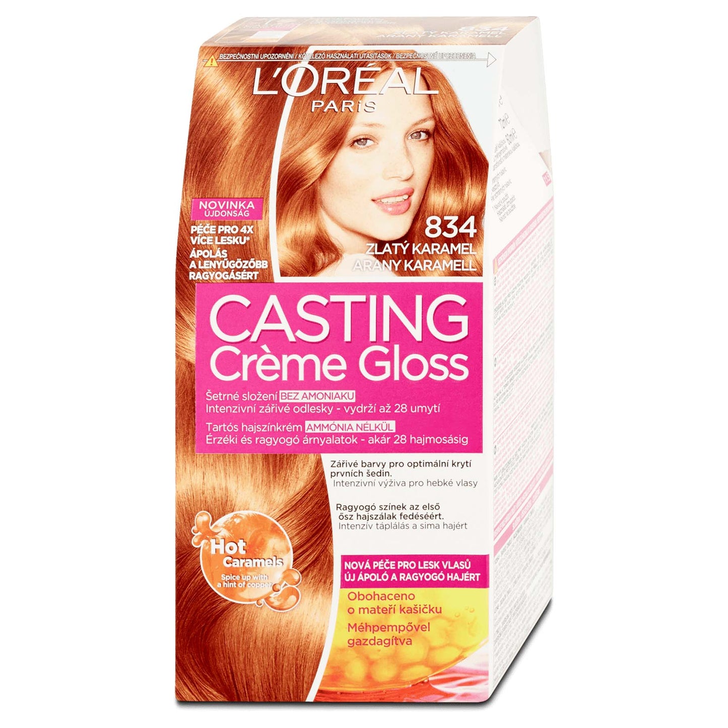 L'Oréal Paris Casting Crème Gloss Golden Caramel 834