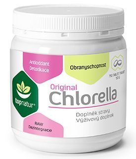 Topnatur Chlorella 200 mg 750 tablets