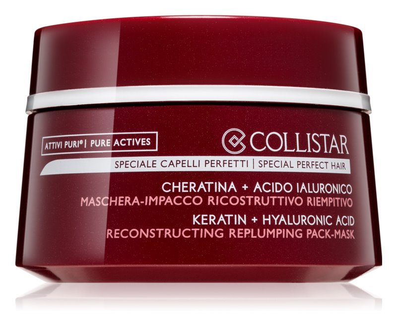 Collistar Attivi Puri Keratin + Hyaluronic Acid Mask 200 ml