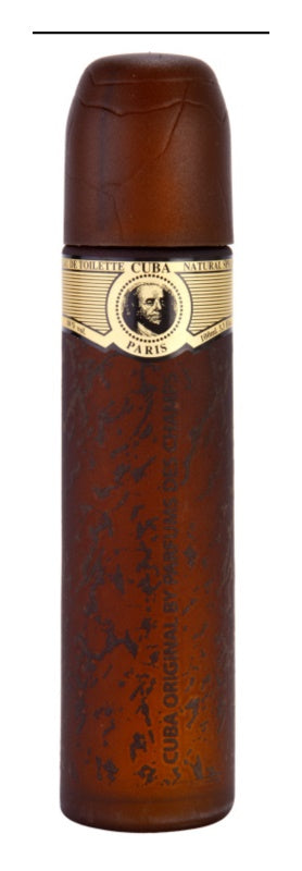 Cigar Perfume Bottle Cuba Gold For Men Cuba Original Gold Eau De