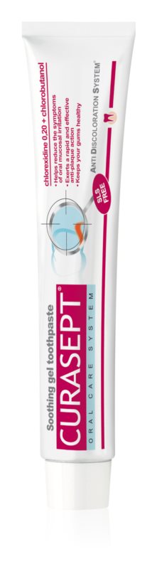 Curasept ADS Soothing soothing toothpaste with a gel texture 75 ml