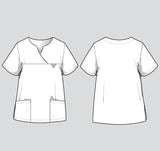 Women's medical shirt Halena UN2003B