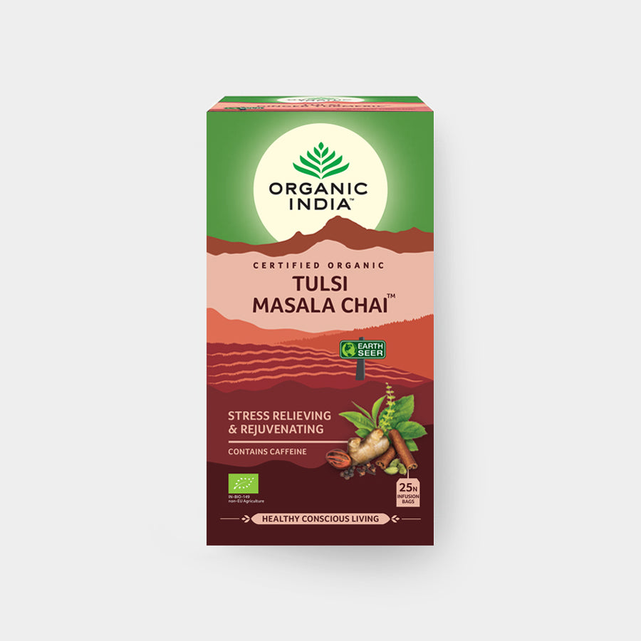 Organic India Tulsi Masala Chai 25 teabags